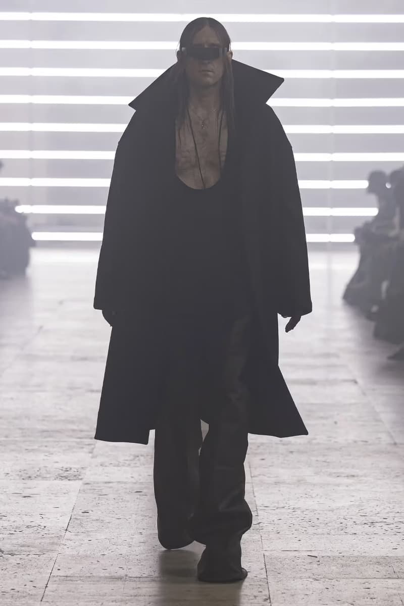 Rick Owens 2025 秋冬系列大秀正式登場