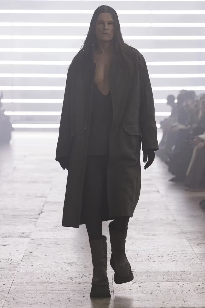 Rick Owens 2025 秋冬系列大秀正式登場