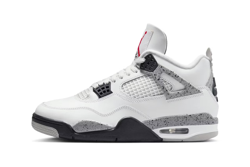 Air Jordan 4 全新復刻鞋款配色「White Cement」官方圖輯、發售情報正式公開