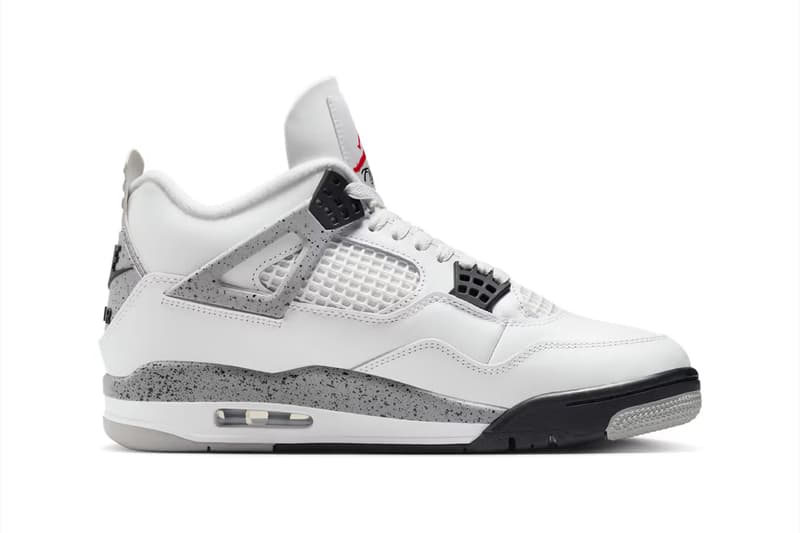 Air Jordan 4 全新復刻鞋款配色「White Cement」官方圖輯、發售情報正式公開
