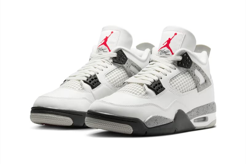 Air Jordan 4 全新復刻鞋款配色「White Cement」官方圖輯、發售情報正式公開