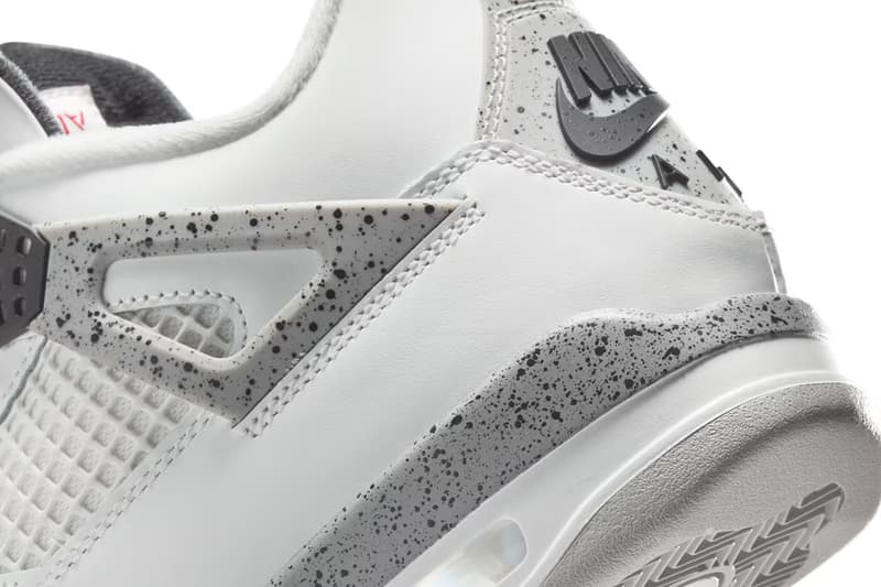 Air Jordan 4 全新復刻鞋款配色「White Cement」官方圖輯、發售情報正式公開