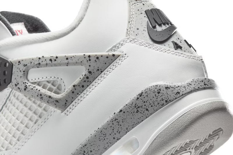 Air Jordan 4 全新復刻鞋款配色「White Cement」官方圖輯、發售情報正式公開