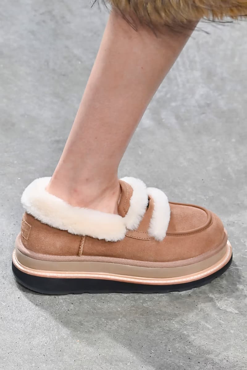 近賞 sacai x UGG 全新 2025 秋冬系列聯名鞋款