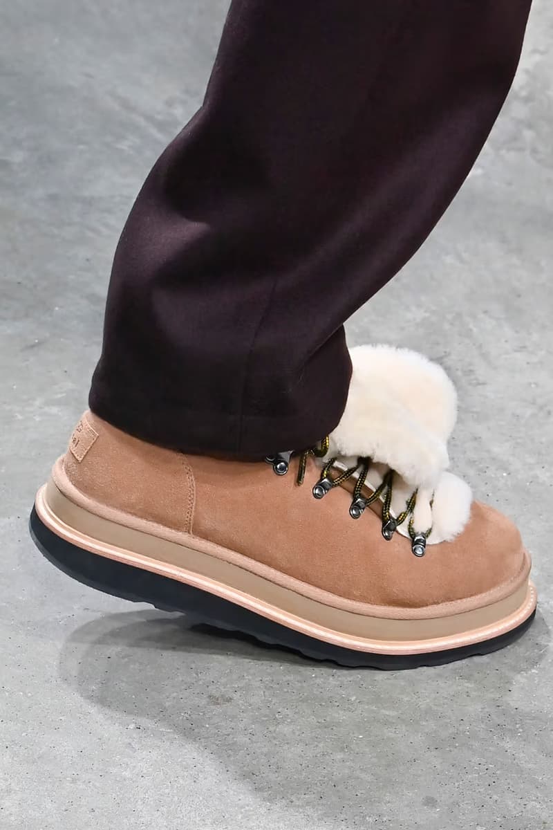 近賞 sacai x UGG 全新 2025 秋冬系列聯名鞋款