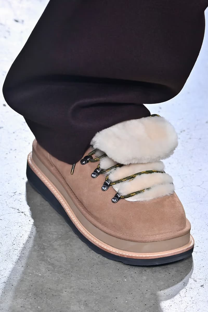 近賞 sacai x UGG 全新 2025 秋冬系列聯名鞋款