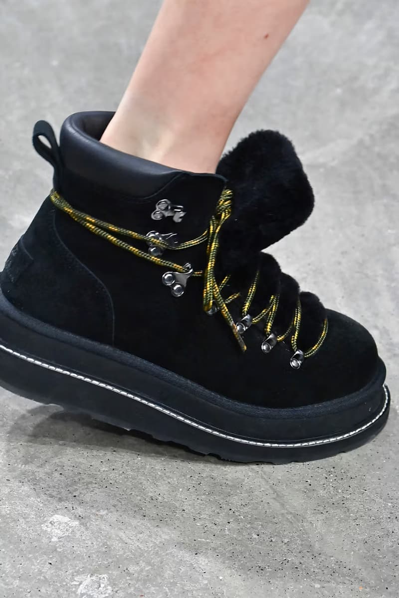 近賞 sacai x UGG 全新 2025 秋冬系列聯名鞋款