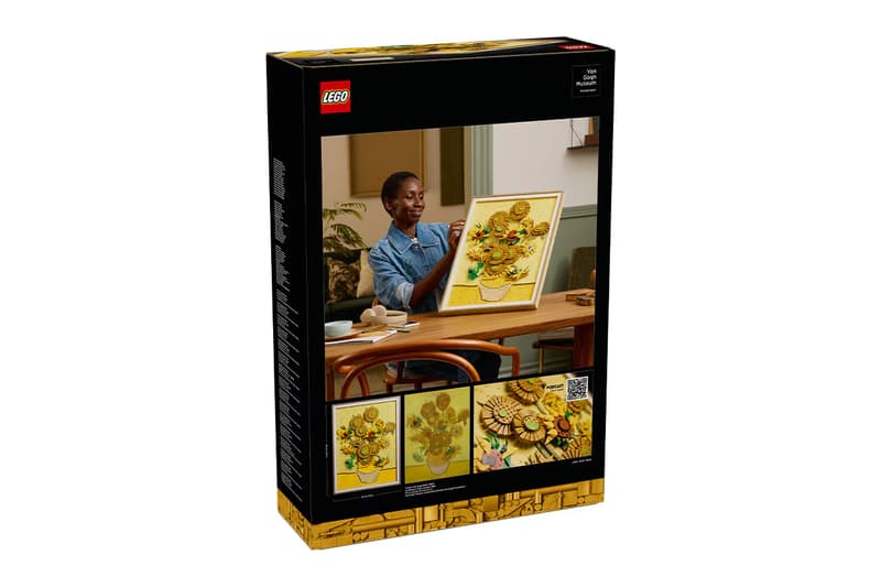 LEGO 推出 Vincent van Gogh 經典作品《向日葵 Sunflowers》積木套裝