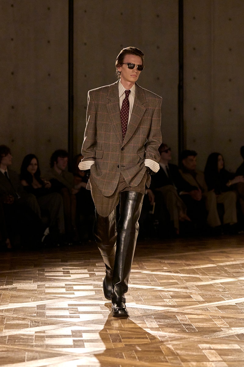 Saint Laurent 2025 冬季男士系列大秀正式登場
