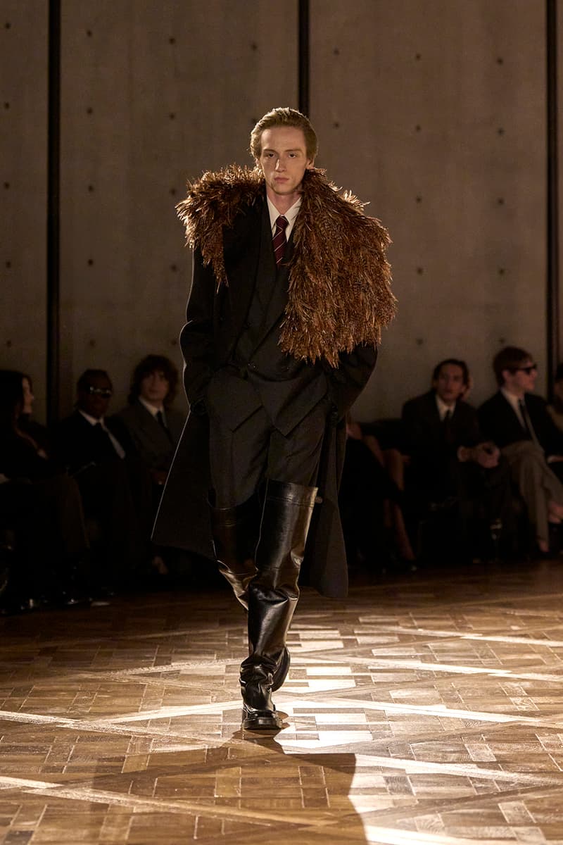 Saint Laurent 2025 冬季男士系列大秀正式登場