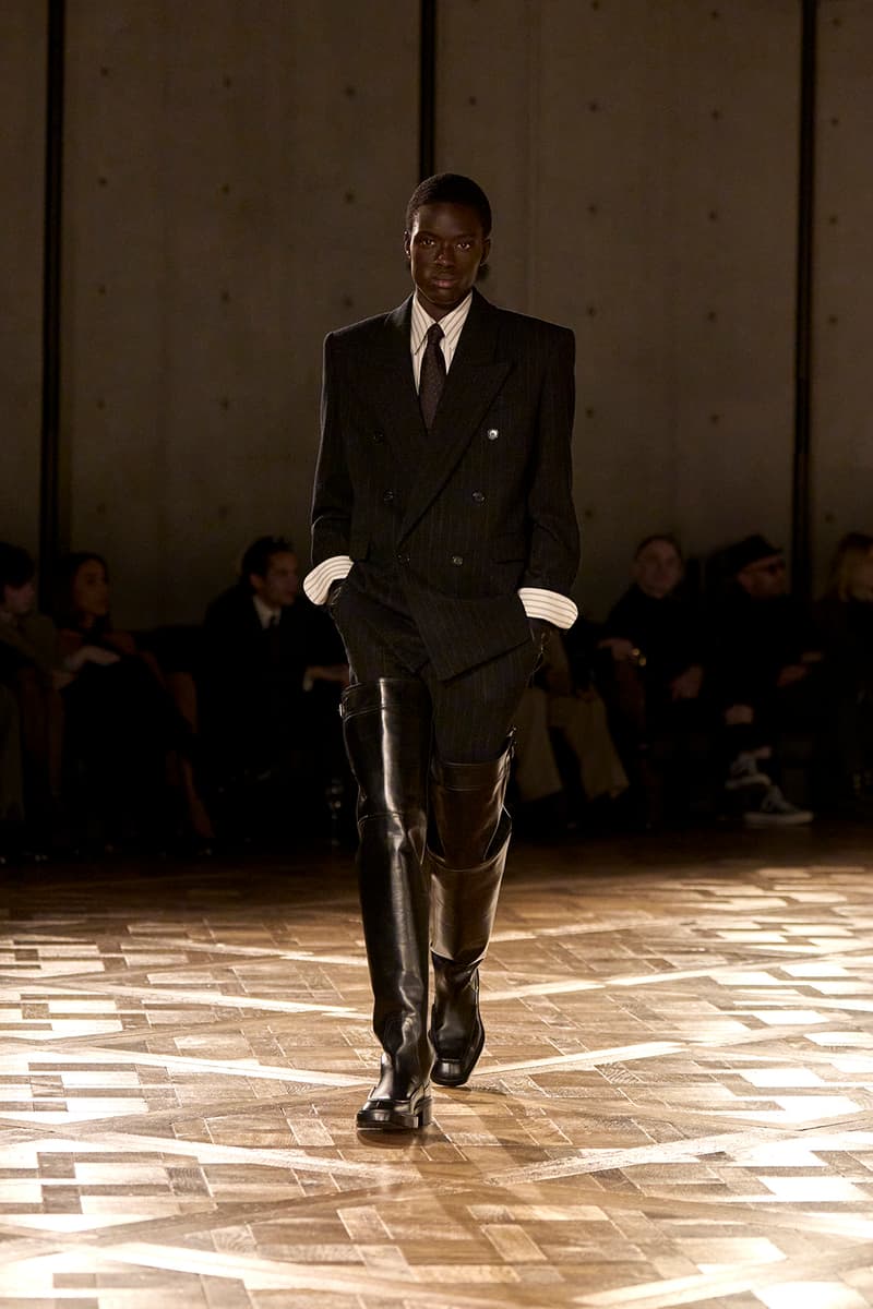 Saint Laurent 2025 冬季男士系列大秀正式登場