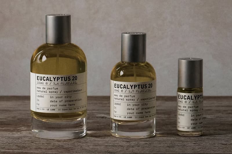 Le Labo 全新經典香氛作品「桉樹 EUCALYPTUS 20」正式登場