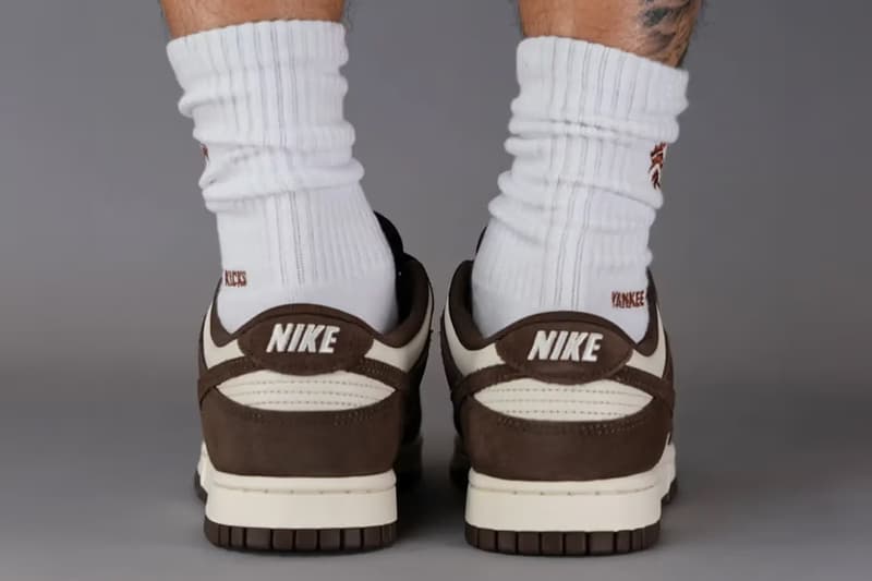 率先上腳 Nike Dunk Low 最新配色「Suede Mocha」