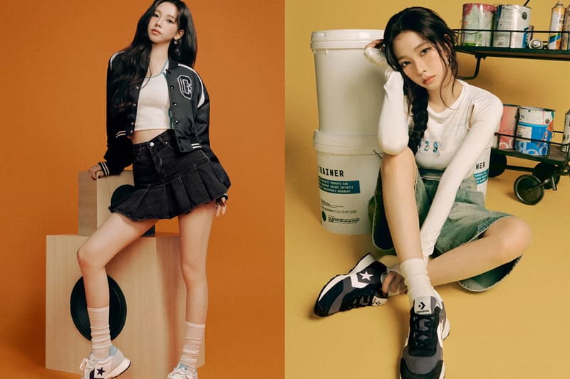 aespa KARINA 出鏡演繹 Converse 最新復古跑鞋系列