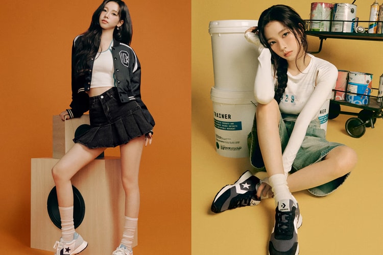 aespa KARINA 出鏡演繹 Converse 最新復古跑鞋系列