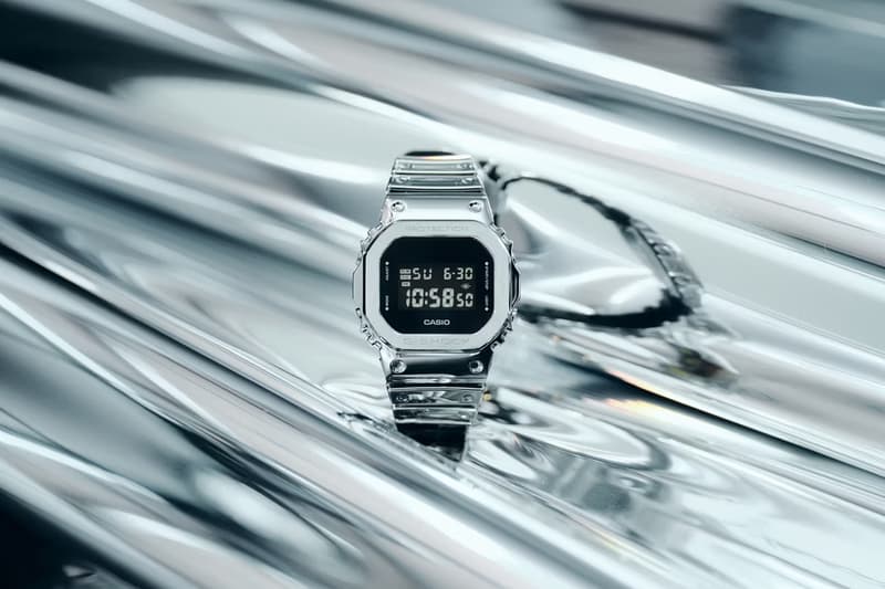 G-SHOCK 推出 Fine Metallic 系列 為經典 GM-5600 及 GM-2100 追加創新反光矽膠錶帶