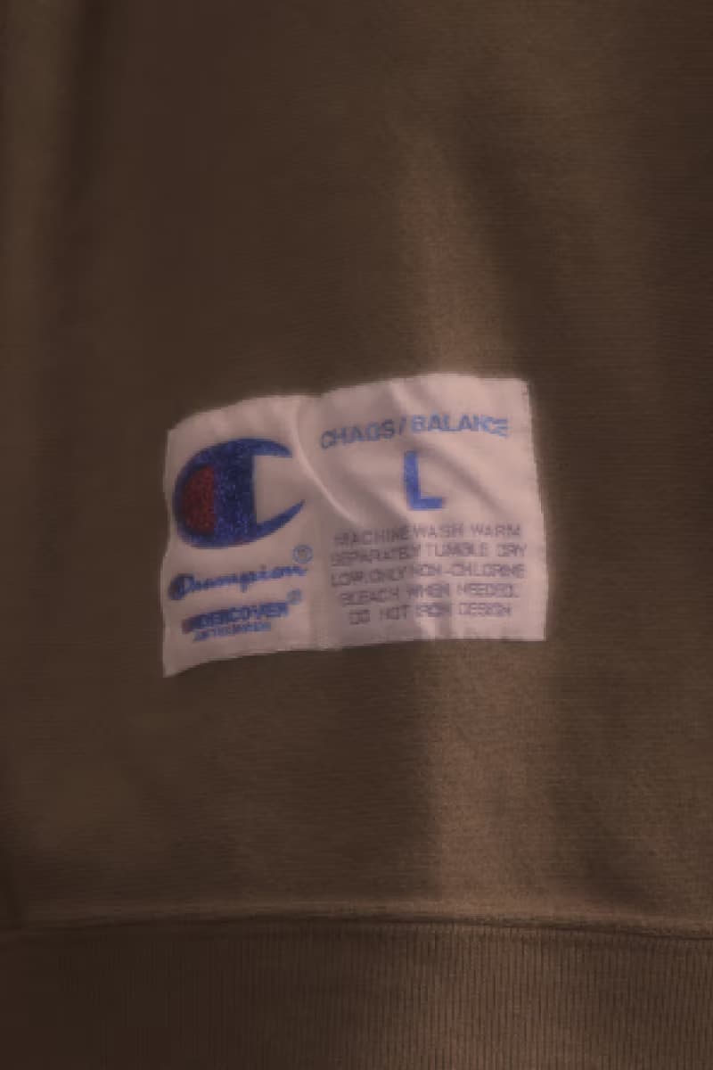 UNDERCOVER x Champion 首次合作，打造多款 REVERSE WEAVE® 聯名單品