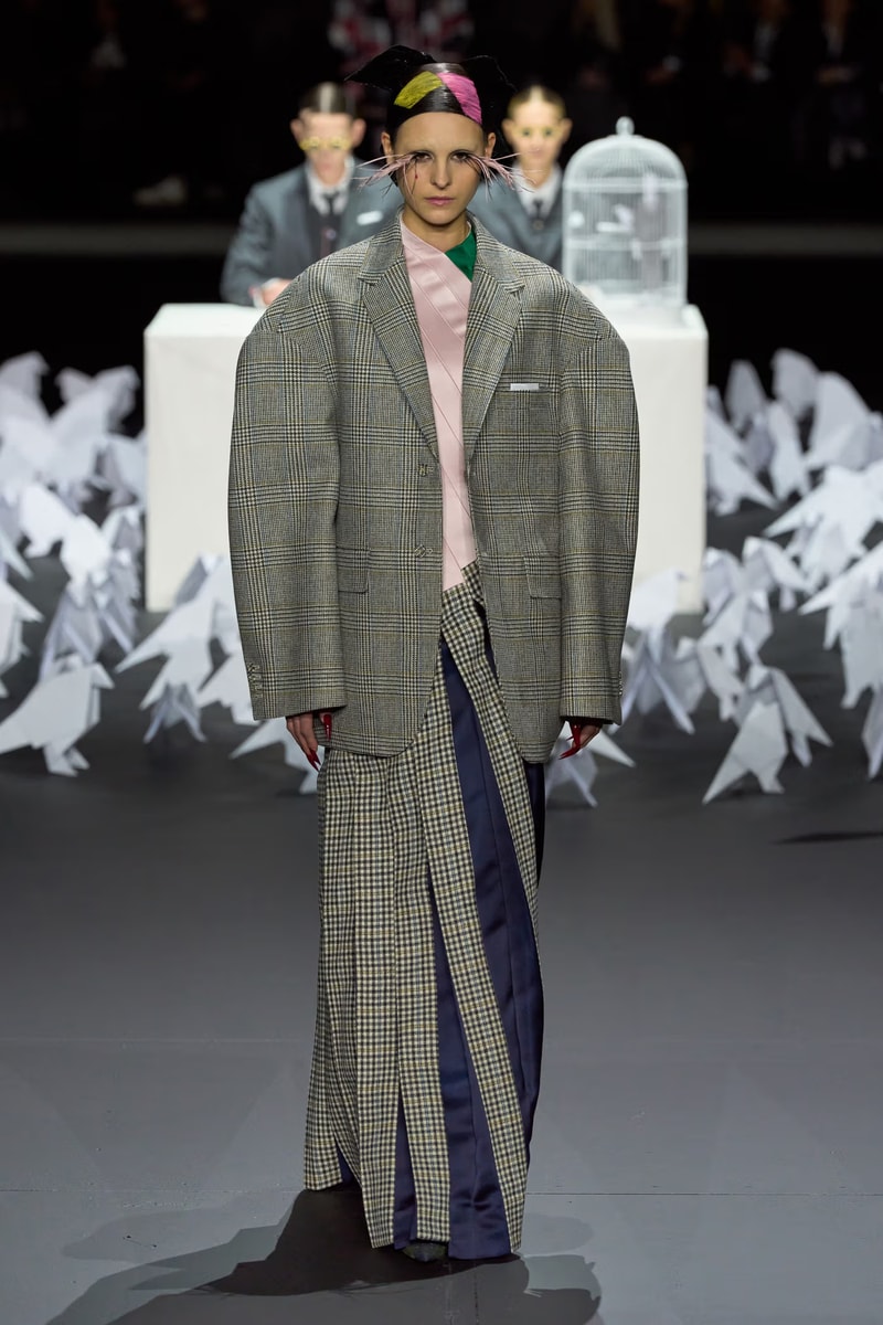 THOM BROWNE 2025 最新秋冬系列大秀正式登場