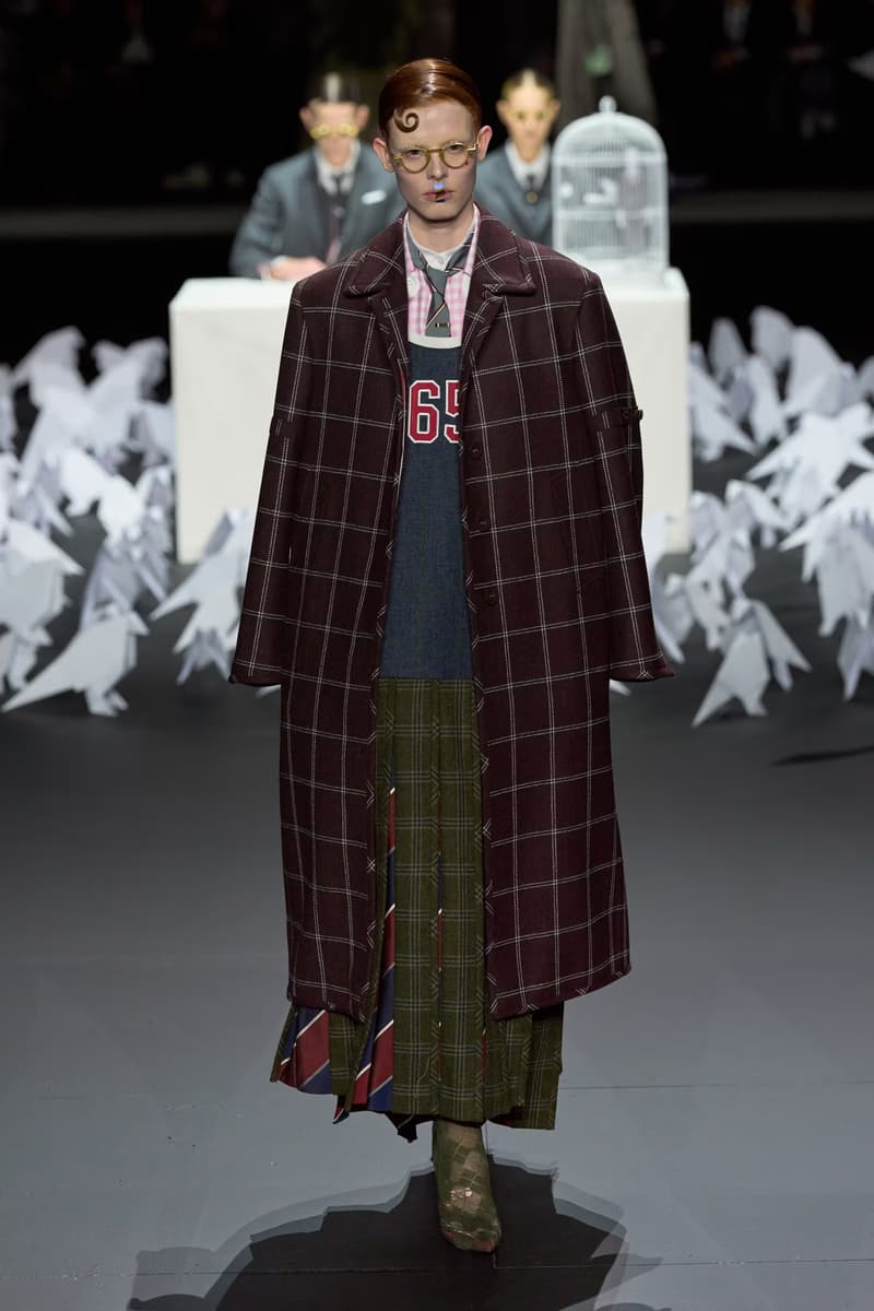 THOM BROWNE 2025 最新秋冬系列大秀正式登場