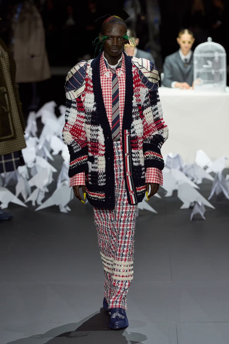 THOM BROWNE 2025 最新秋冬系列大秀正式登場