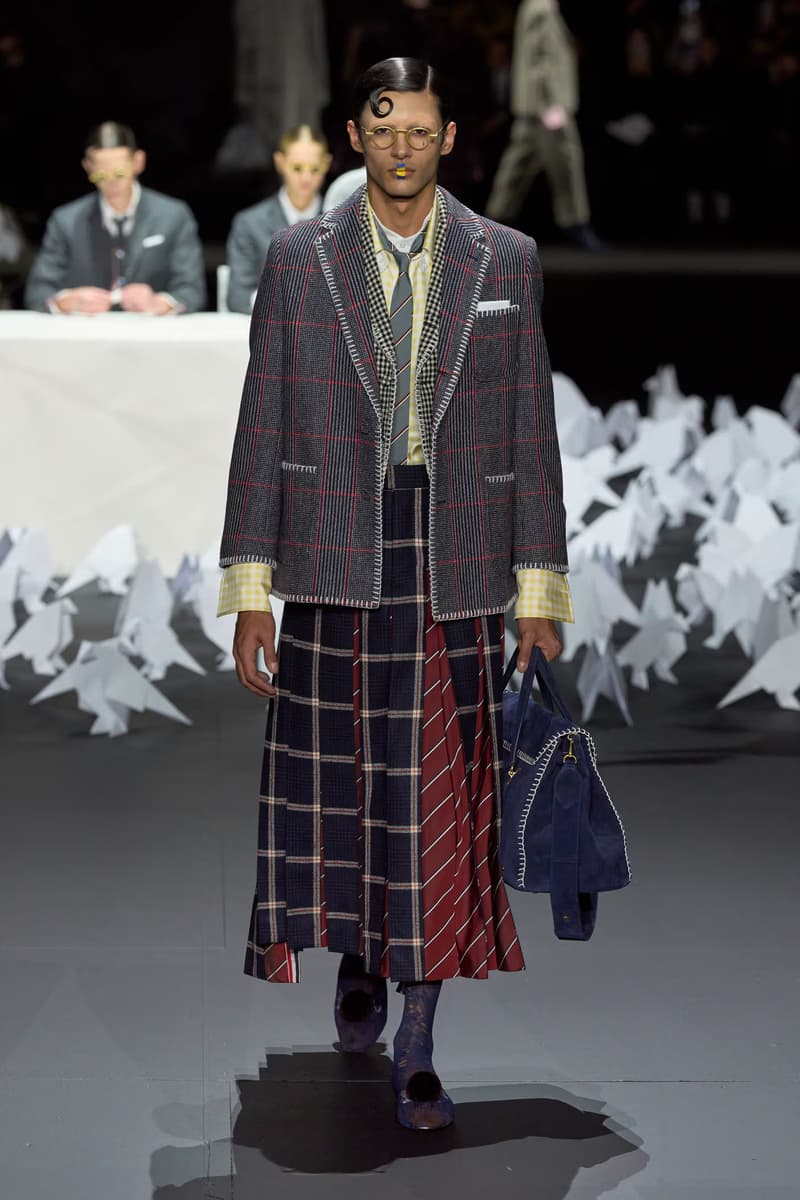 THOM BROWNE 2025 最新秋冬系列大秀正式登場