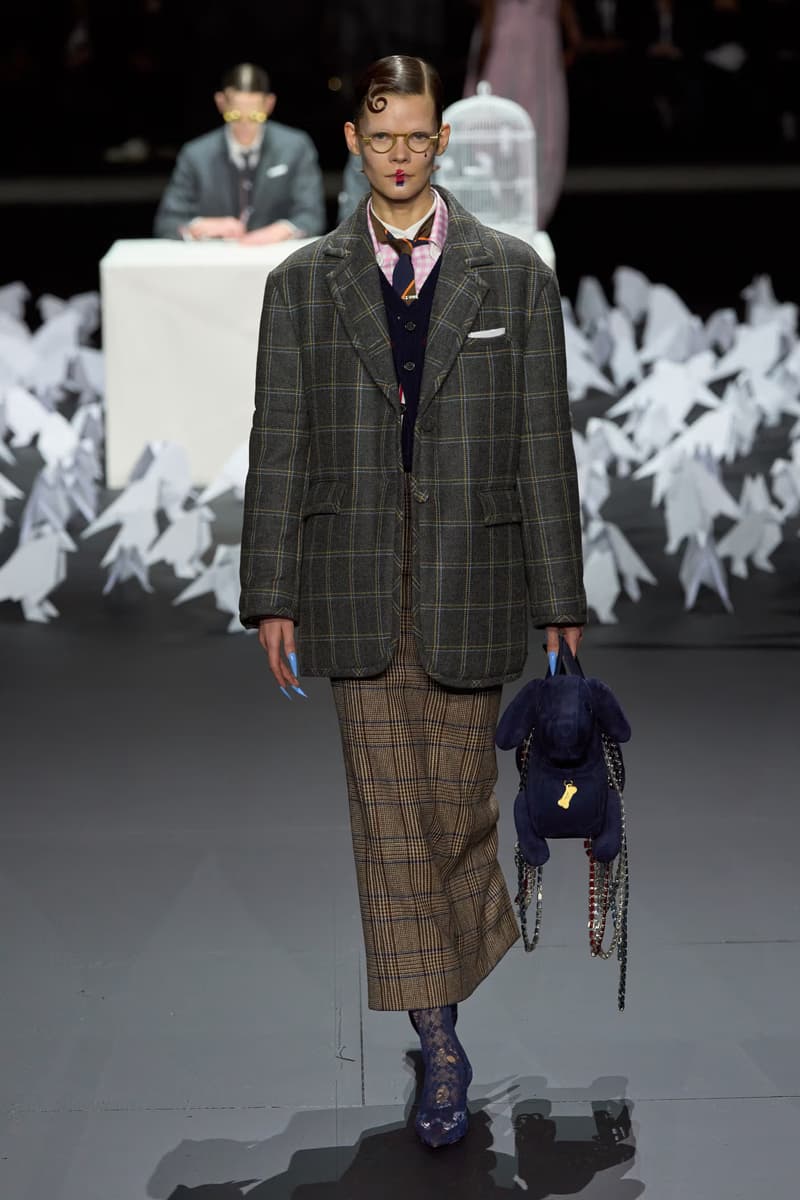 THOM BROWNE 2025 最新秋冬系列大秀正式登場