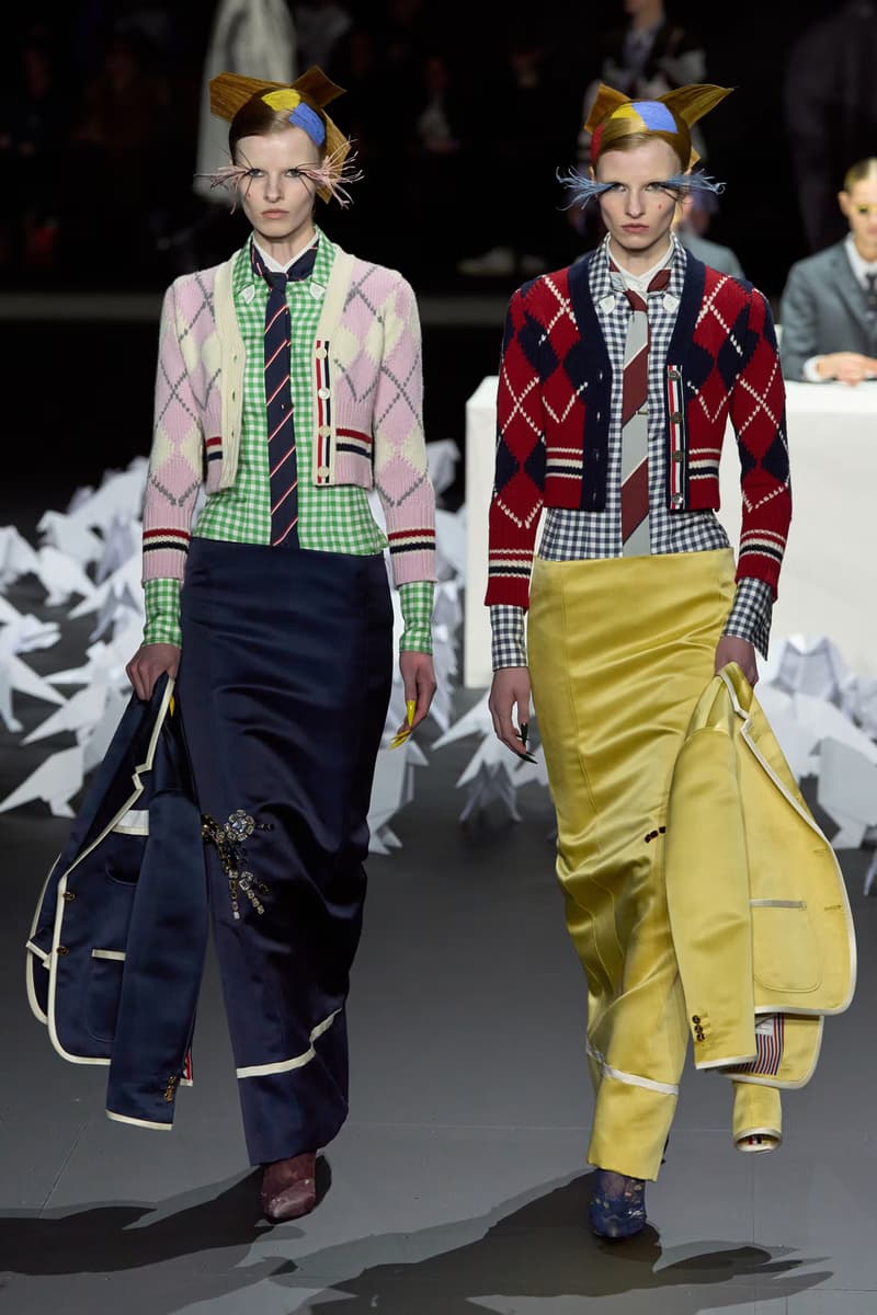 THOM BROWNE 2025 最新秋冬系列大秀正式登場