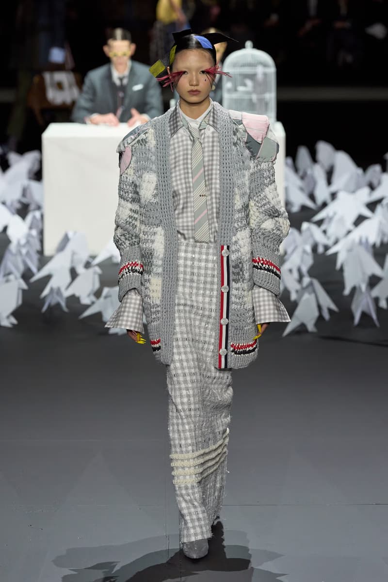 THOM BROWNE 2025 最新秋冬系列大秀正式登場