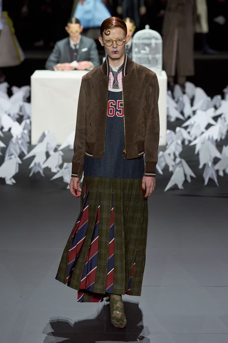 THOM BROWNE 2025 最新秋冬系列大秀正式登場