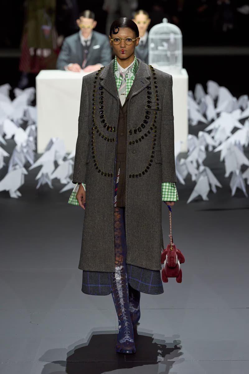 THOM BROWNE 2025 最新秋冬系列大秀正式登場