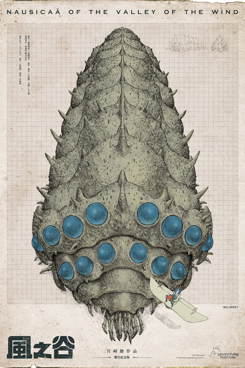 宮﨑駿執導、吉卜力工作室經典動畫鉅作《風之谷》正式推出台灣限定海報