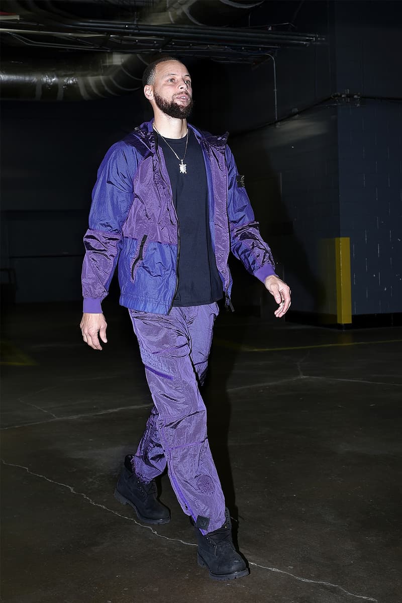 宣佈展開合作,Stephen Curry 出鏡 Stone Island 最新形象宣傳
