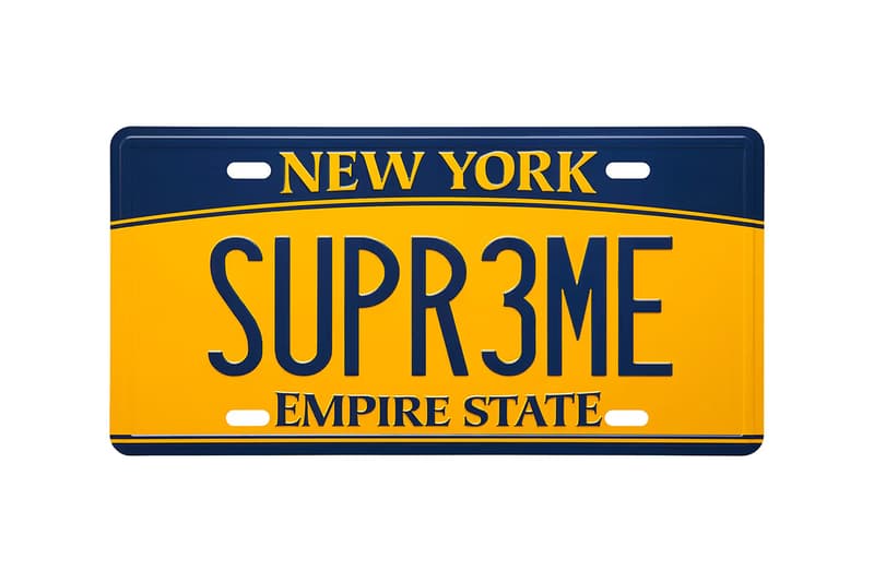 撞球桌、網球拍、高級傢俱及音響!Supreme 2025 春夏系列「配件」完整公開