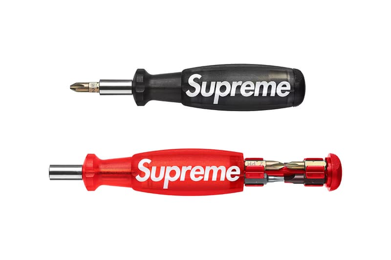 撞球桌、網球拍、高級傢俱及音響!Supreme 2025 春夏系列「配件」完整公開