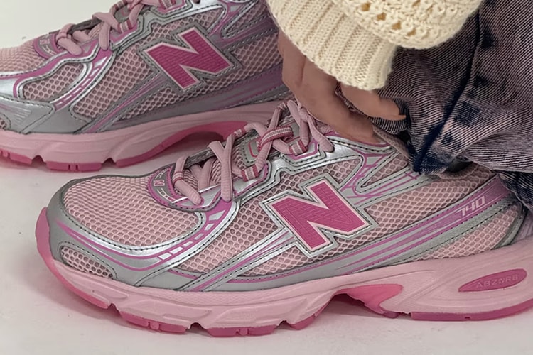atmos pink x New Balance 740 最新聯乘鞋款率先曝光