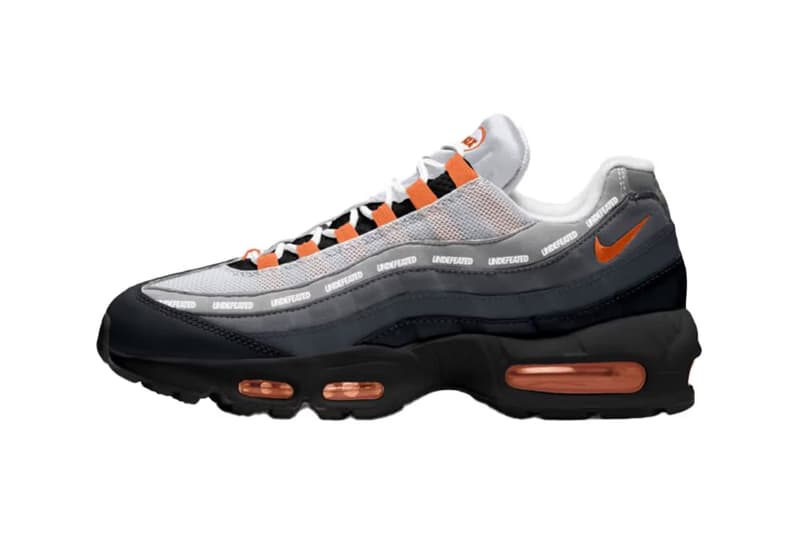 傳言 UNDEFEATED 將於今年推出五款 Nike Air Max 95 聯乘鞋作