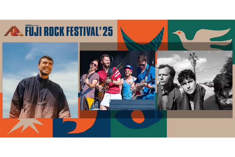 落日飛車 & HYUKOH、Fred again..，FUJI ROCK FESTIVAL 2025 第一波出演陣容公開