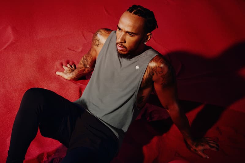 lululemon 宣布 F1「七冠王」 Lewis Hamilton 成為最新品牌大使