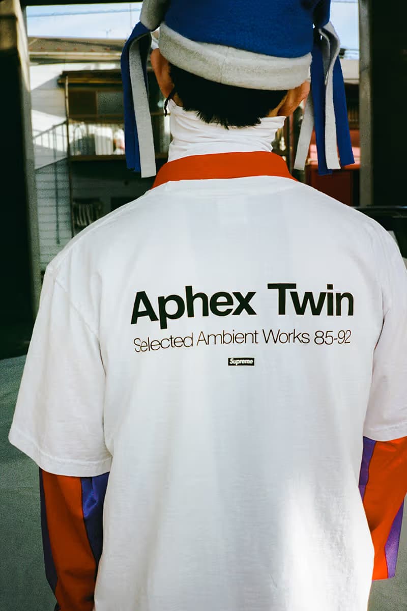 Supreme x Aphex Twin 最新聯名系列正式登場