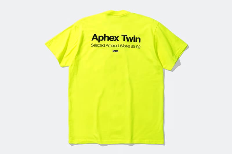 Supreme x Aphex Twin 最新聯名系列正式登場