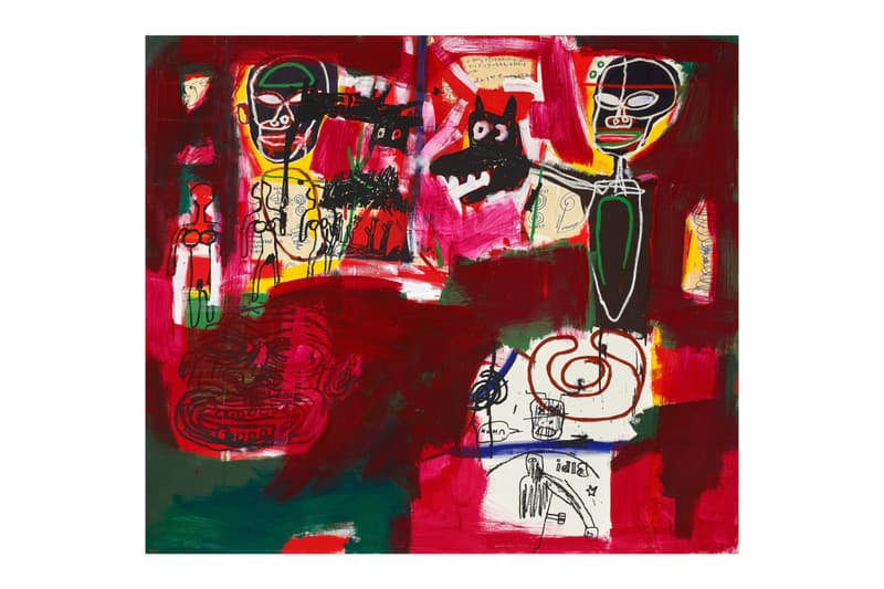 Jean-Michel Basquiat 鉅作《Sabado por la Noche（星期六的夜晚）》  即將現身佳士得香港晚間拍賣