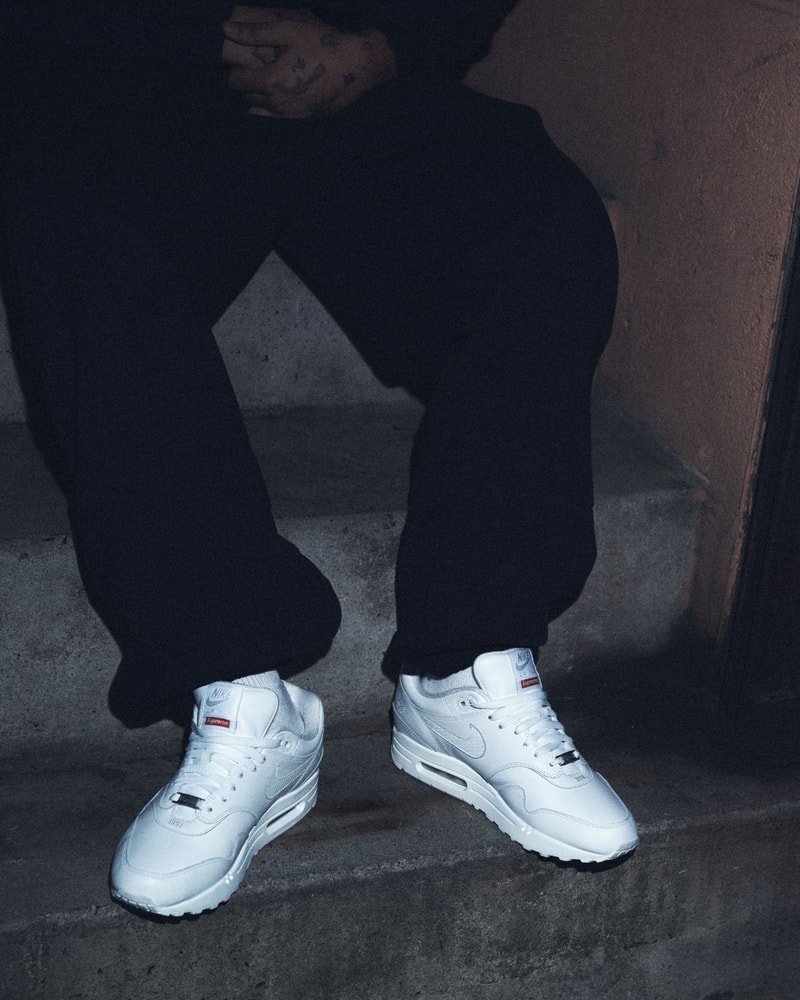 Supreme x Nike Air Max 1 2025 春季聯名系列鞋款正式發佈