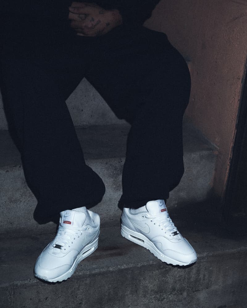 Supreme x Nike Air Max 1 2025 春季聯名系列鞋款正式發佈
