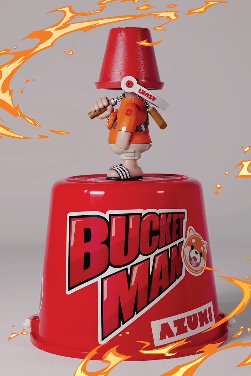 馮德倫最新創作 BUCKET MAN x Michael Lau 聯乘限量 Figure 正式登場