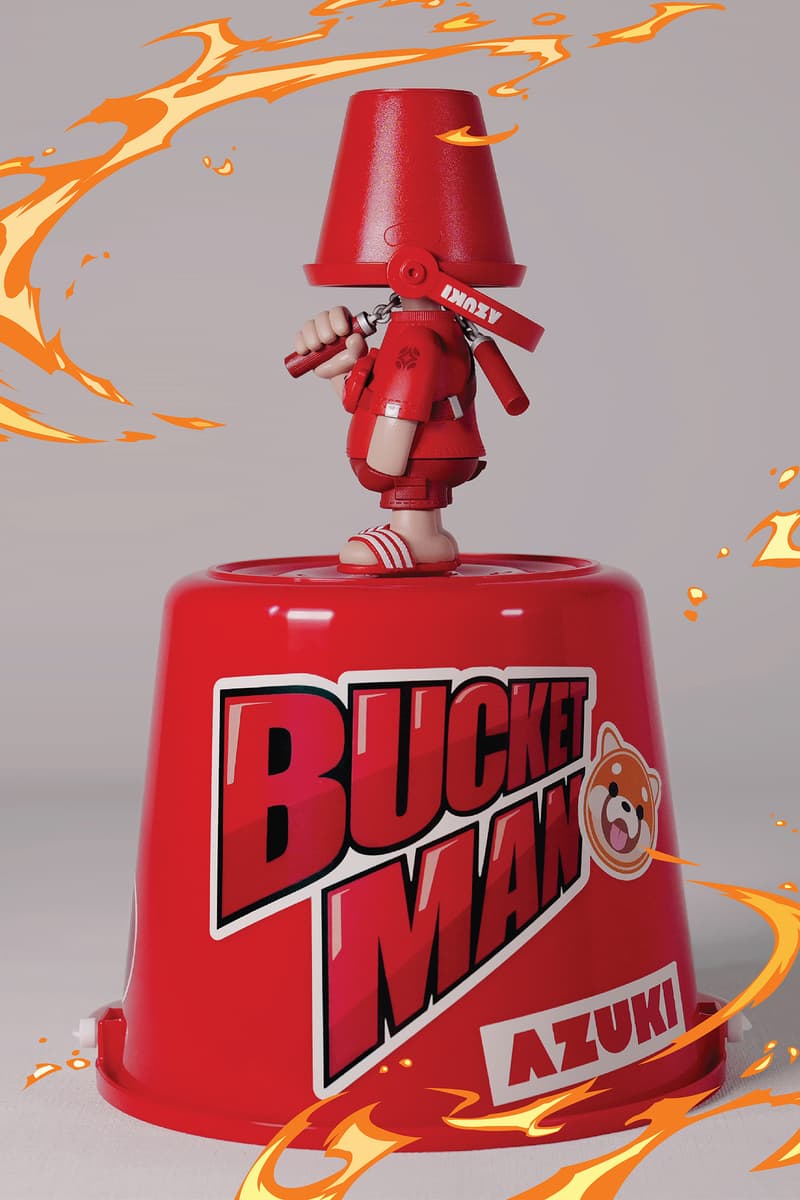 馮德倫最新創作 BUCKET MAN x Michael Lau 聯乘限量 Figure 正式登場