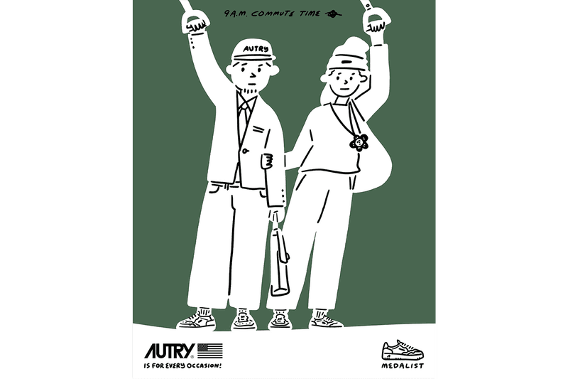THE SPAACE 攜手插畫藝術家 Abei 為 AUTRY 打造特別企劃「Autry is for every occasion」