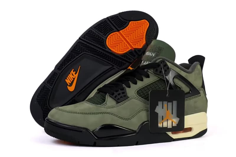 傳奇歸來！率先近賞 UNDEFEATED x Air Jordan 4 最新聯乘鞋款