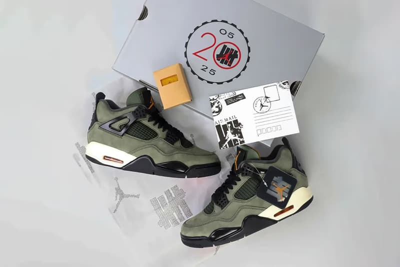 傳奇歸來！率先近賞 UNDEFEATED x Air Jordan 4 最新聯乘鞋款
