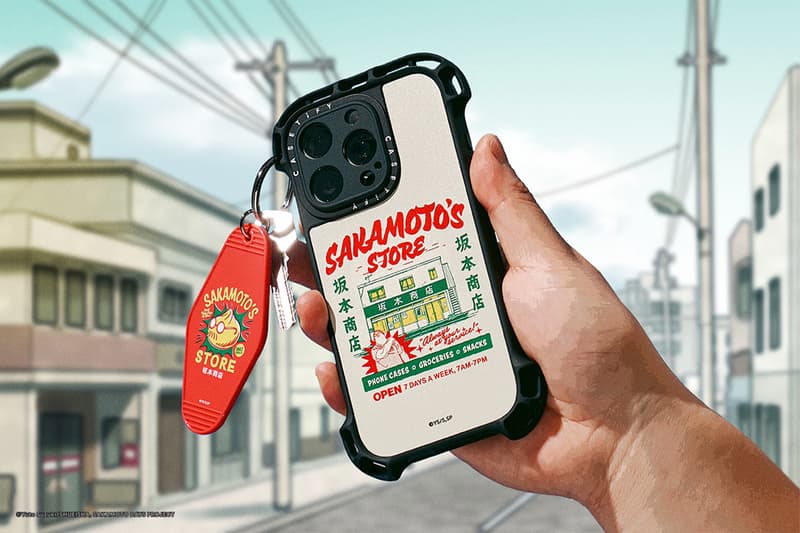 CASETiFY 攜手人氣動漫 《坂本日常》推出最新聯名系列