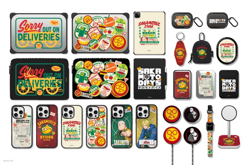 CASETiFY 攜手人氣動漫 《坂本日常》推出最新聯名系列